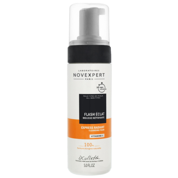 Novexpert Mousse Nettoyante Flash Éclat 150 ML