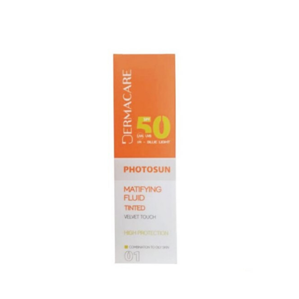 Dermacare Photosun Fluide Matifiant Teinté N 01 SPF 50+ 50 ML