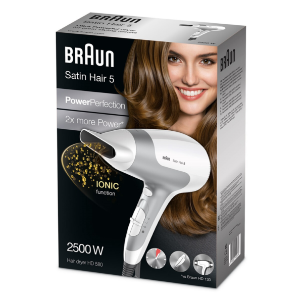 Braun Sèche Cheveux Satin Hair HD 580