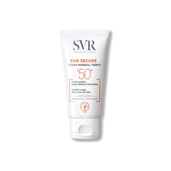 SVR SUN SECURE Écran Minéral Teinté Peaux sèches à très sèches SPF 50+ 50 ML